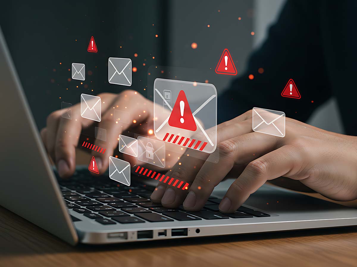 Warnung / Hinweis, dass keine MOutlook-Mails verschickt werden und keine Bilder in Mails geladen werden